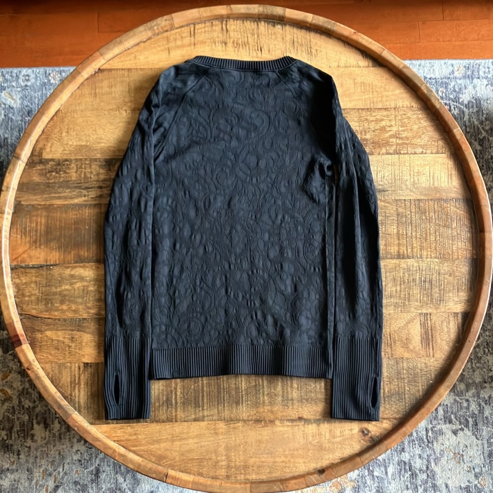 Lululemon Rest Less Pullover Black / Black (Fourth Release) US 4